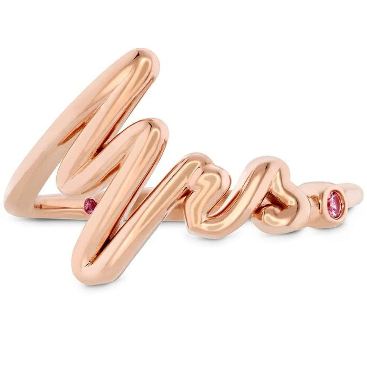 Hearts On Fire Jewelry - Love Code - Mrs Code Band With Sapphires | Manfredi Jewels
