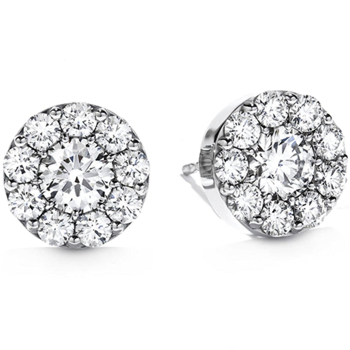 Hearts On Fire Jewelry - Medium Size Fulfillment Stud Earrings 1.40 | Manfredi Jewels