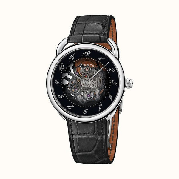 土日限定特価！　HERMES Arceau クォーツ時計 Hermès Arceau Squelette Watch 40 Mm - Watches | Manfredi Jewels