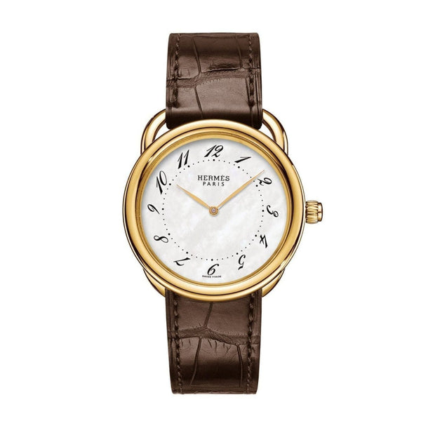HERMES ゴールド ARCEAU 電池式 Hermès' new Arceau watches | The Jewellery Editor