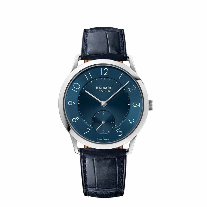Hermès Watches - Slim d Hermès GM Manufacture Watch 39.5 mm | Manfredi Jewels
