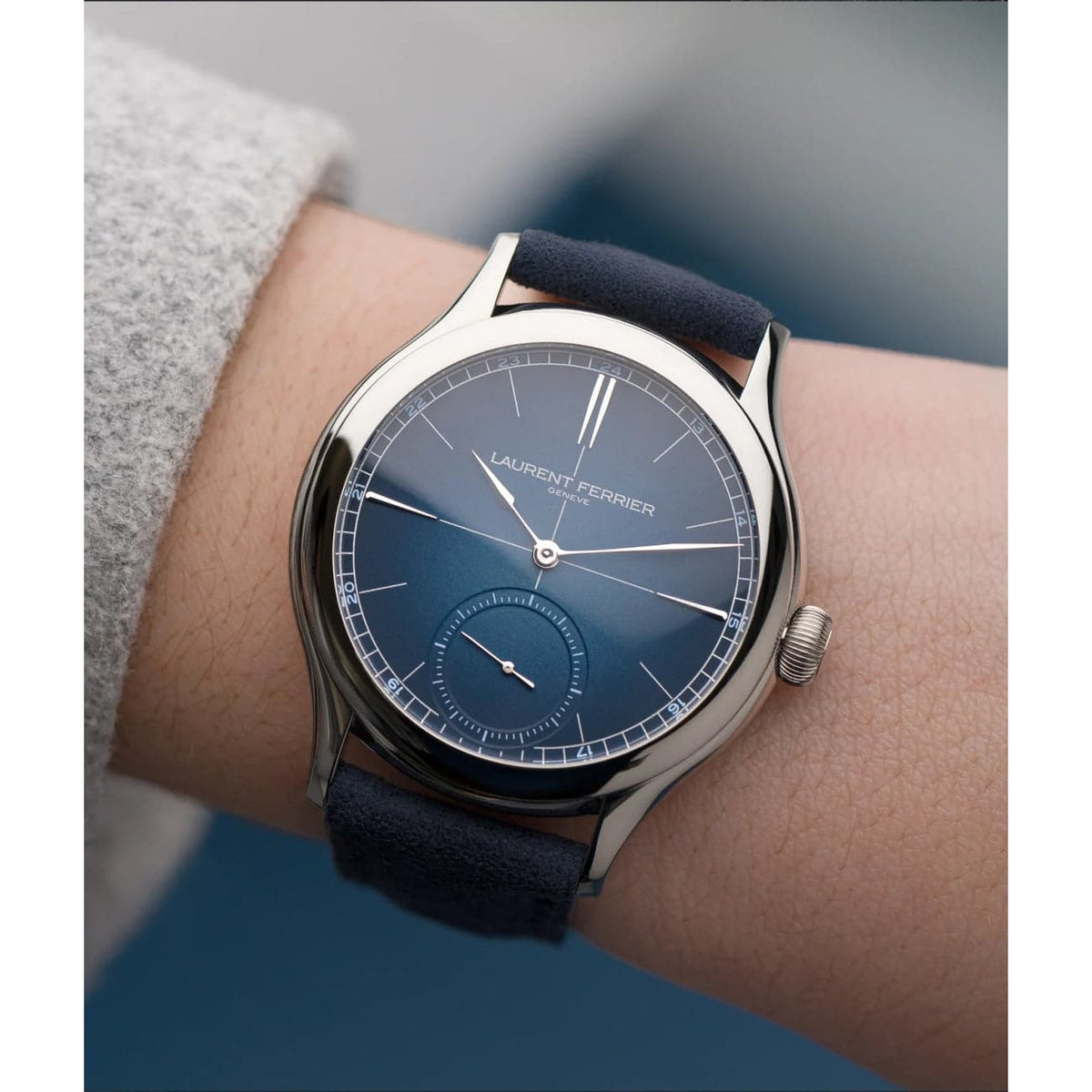 Laurent Ferrier Watches - CLASSIC ORIGIN BLUE | Manfredi Jewels