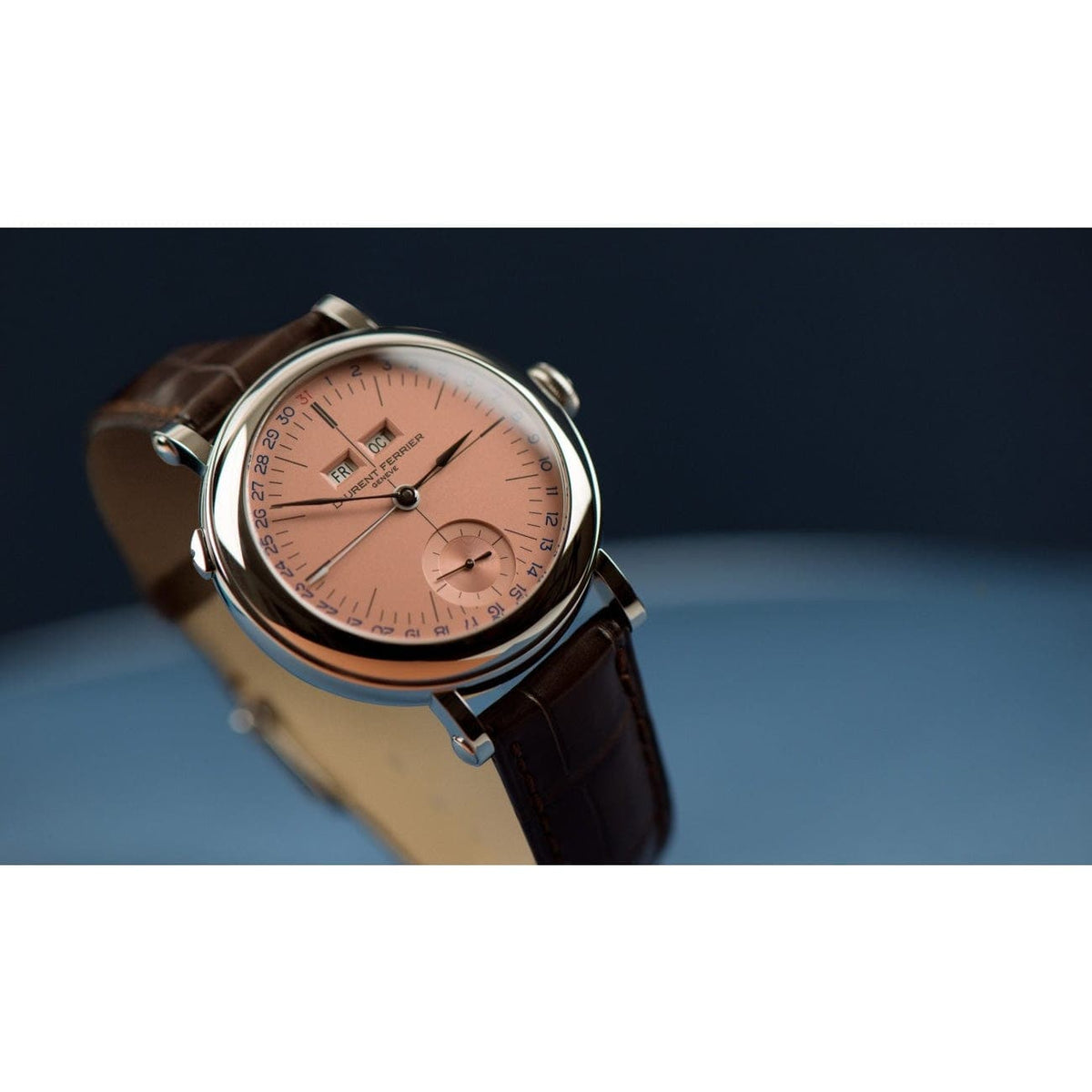 Laurent Ferrier Watches - GENEVA EDITION | STAINLESS STEEL CASE – “AUTUMN” DIAL (Pre-Order) | Manfredi Jewels