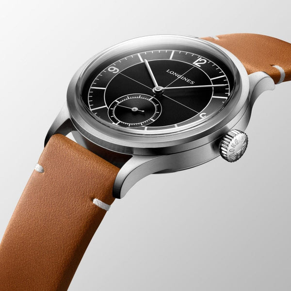 Longines Heritage Classic Sector Dial Watches Manfredi Jewels