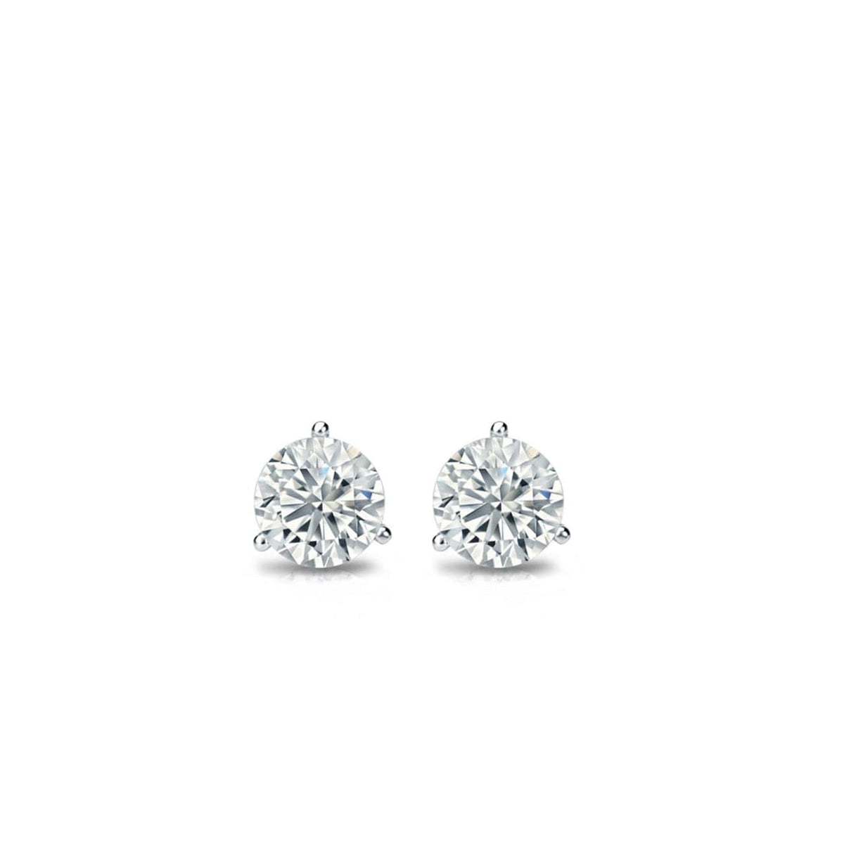 Manfredi Jewels Jewelry - 0.41CT ROUND DIAMOND STUDS | Manfredi Jewels