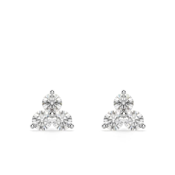 Manfredi Jewels Jewelry - 1.23CT DIAMOND CLUSTER STUDS | Manfredi Jewels