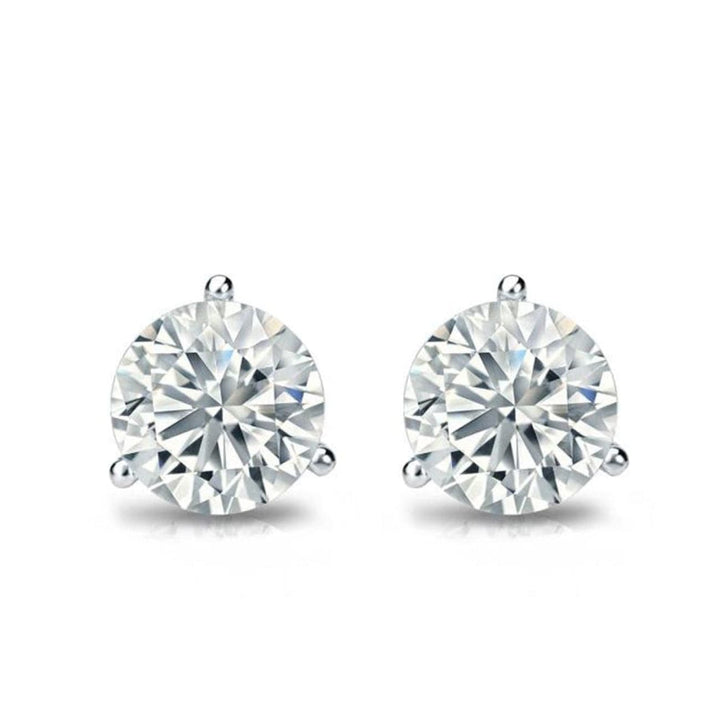 Manfredi Jewels Jewelry - 2.01ct Princess Cut Stud Earrings | Manfredi Jewels