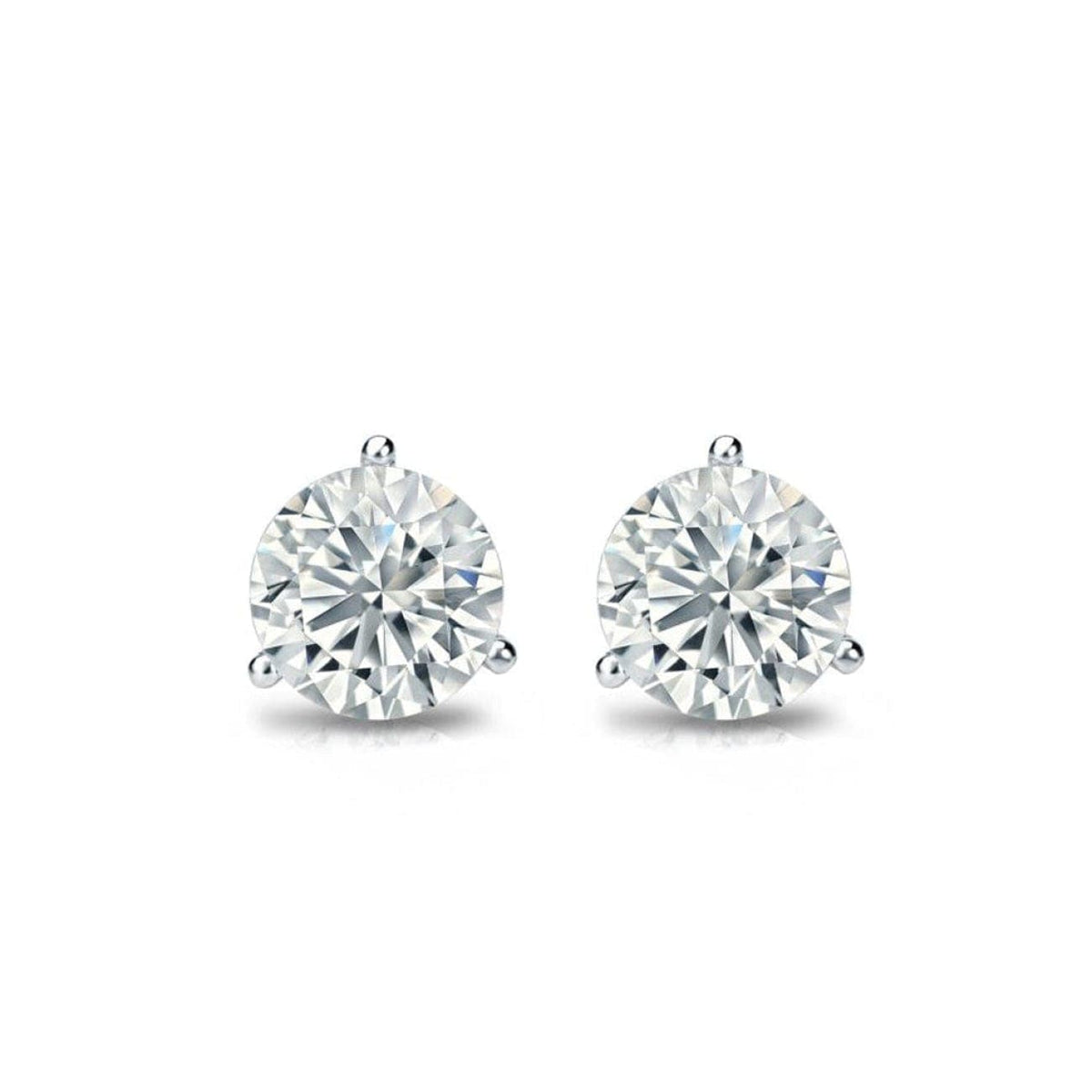Manfredi Jewels Jewelry - 2.04CT ROUND DIAMOND STUDS | Manfredi Jewels