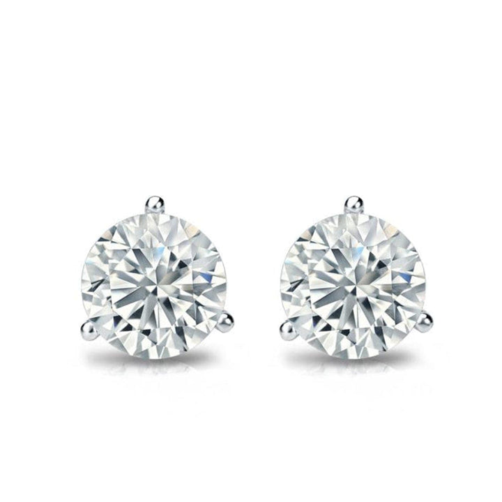 Manfredi Jewels Jewelry - 3.05CT ROUND DIAMOND STUDS | Manfredi Jewels