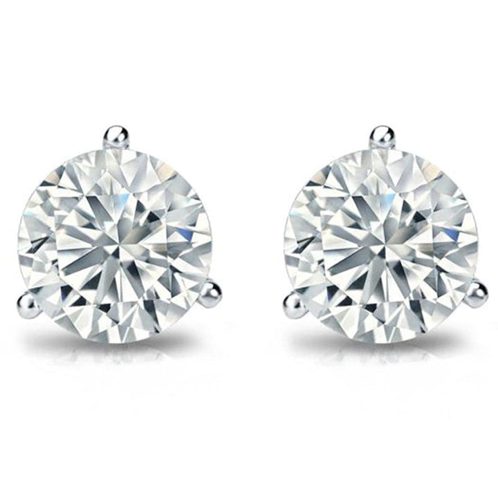 Manfredi Jewels Jewelry - 8.21CT ROUND DIAMOND STUDS | Manfredi Jewels