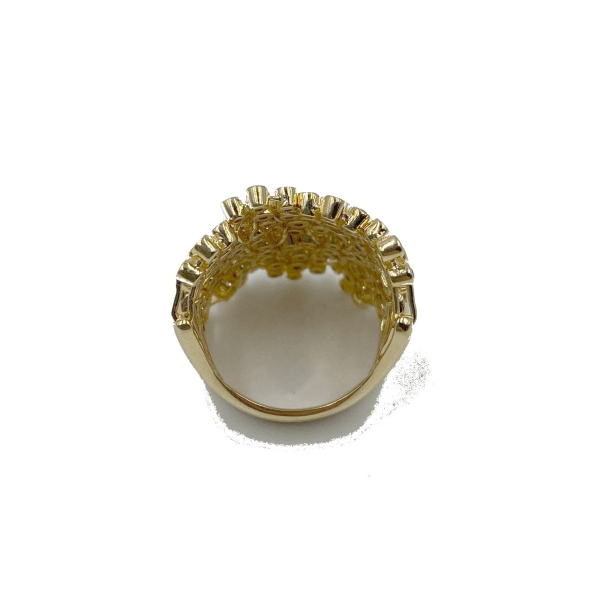 Manfredi Jewels Jewelry - Multi Row Moving Flower Diamond Ring | Manfredi Jewels