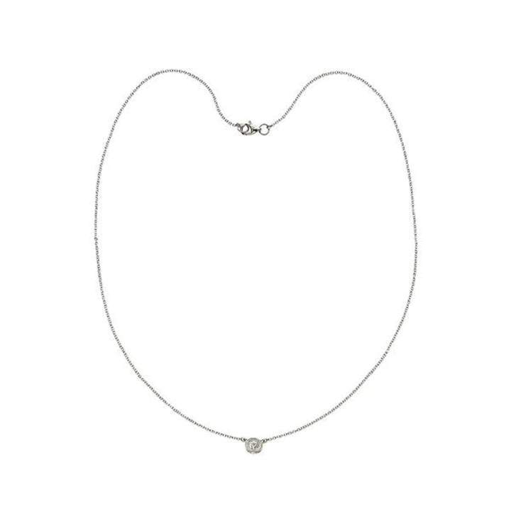 Manfredi Jewels Jewelry - Single Stone Diamond Necklace | Manfredi Jewels