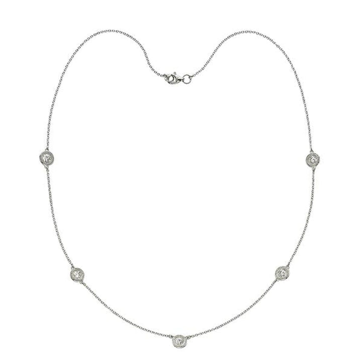 Manfredi Jewels Jewelry - Stone Diamond Necklace | Manfredi Jewels