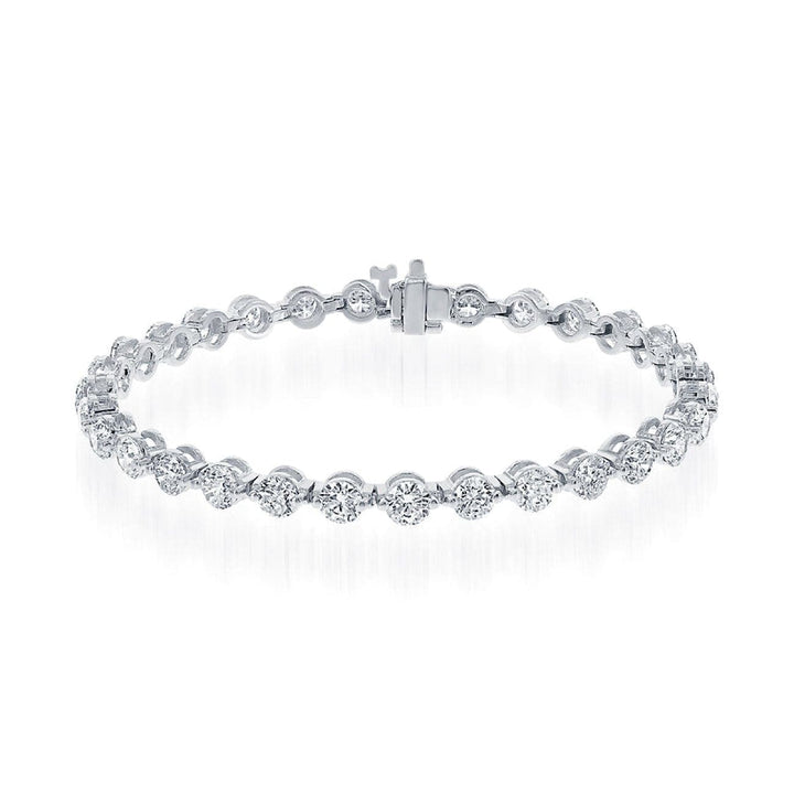 Manfredi Jewels Jewelry - White Gold Diamond Bracelet | Manfredi Jewels