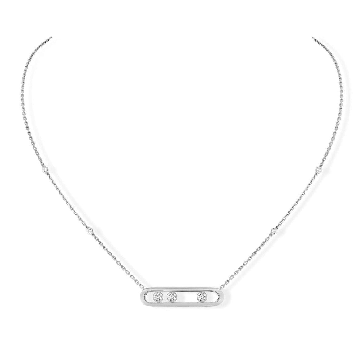 Messika Jewelry - Move Diamond Necklace 3997 | Manfredi Jewels