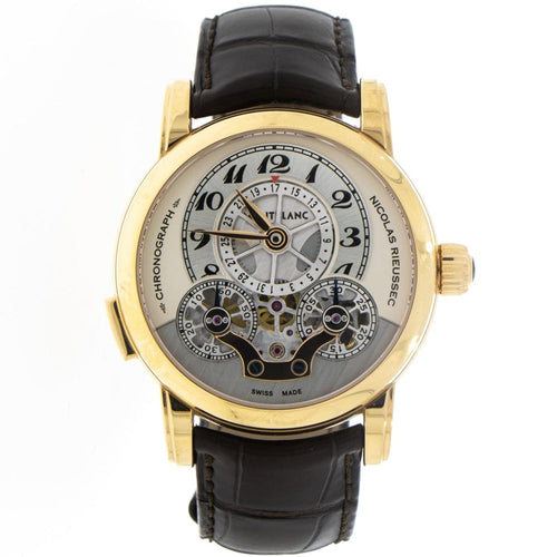 Pre - Owned Montblanc Watches - Star Nicholas Rieussec Monopusher chronograph | Manfredi Jewels