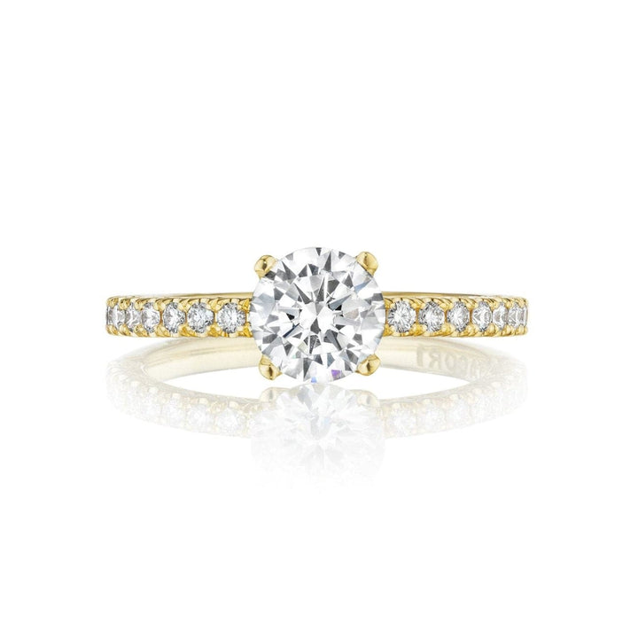 Tacori Engagement - 18kt yellow gold petite crescent | Manfredi Jewels