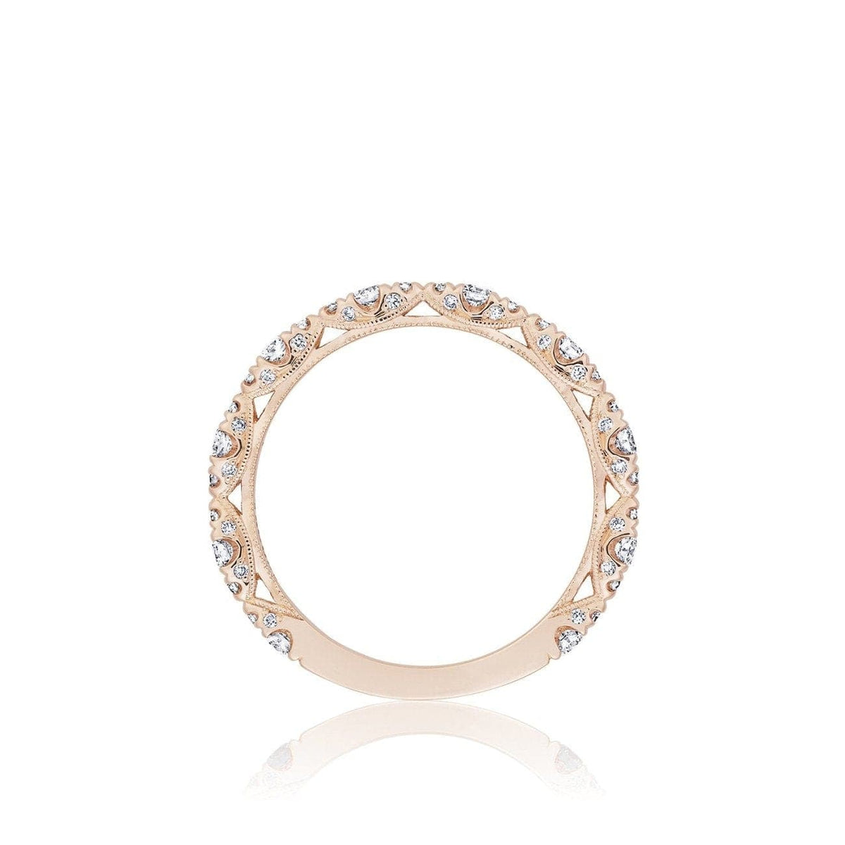 Tacori Engagement - Petite Crescent diamond eternity band | Manfredi Jewels