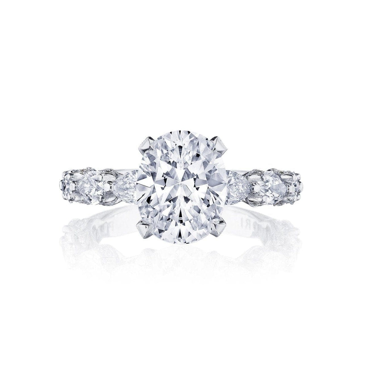 Tacori Engagement - Platinum Tacori Royal T Oval | Manfredi Jewels