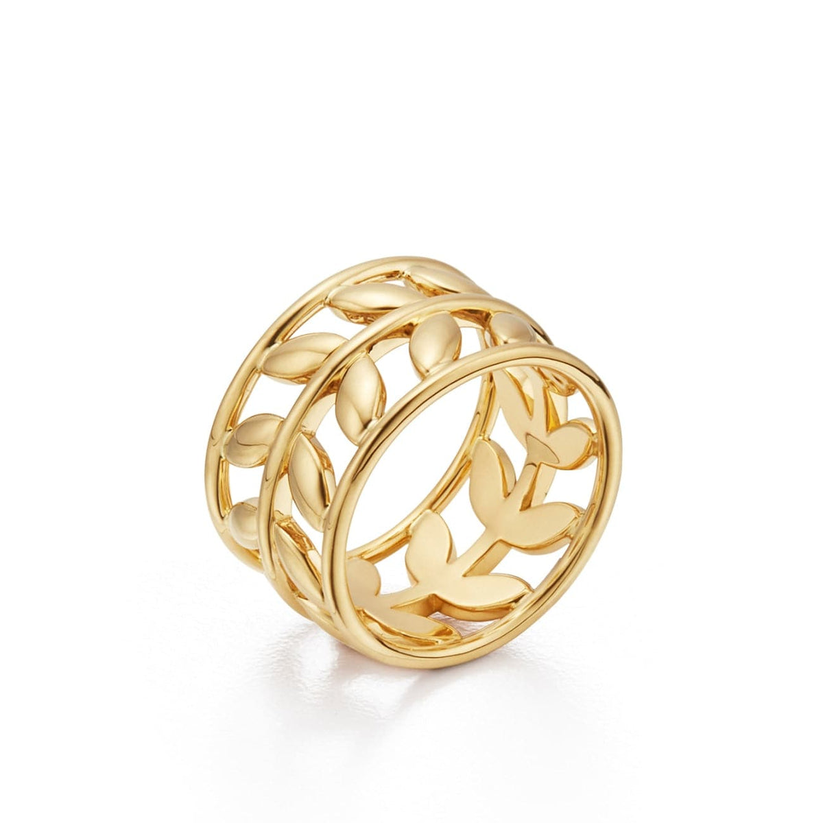 Temple St Clair Jewelry - 18K Vine Ring | Manfredi Jewels