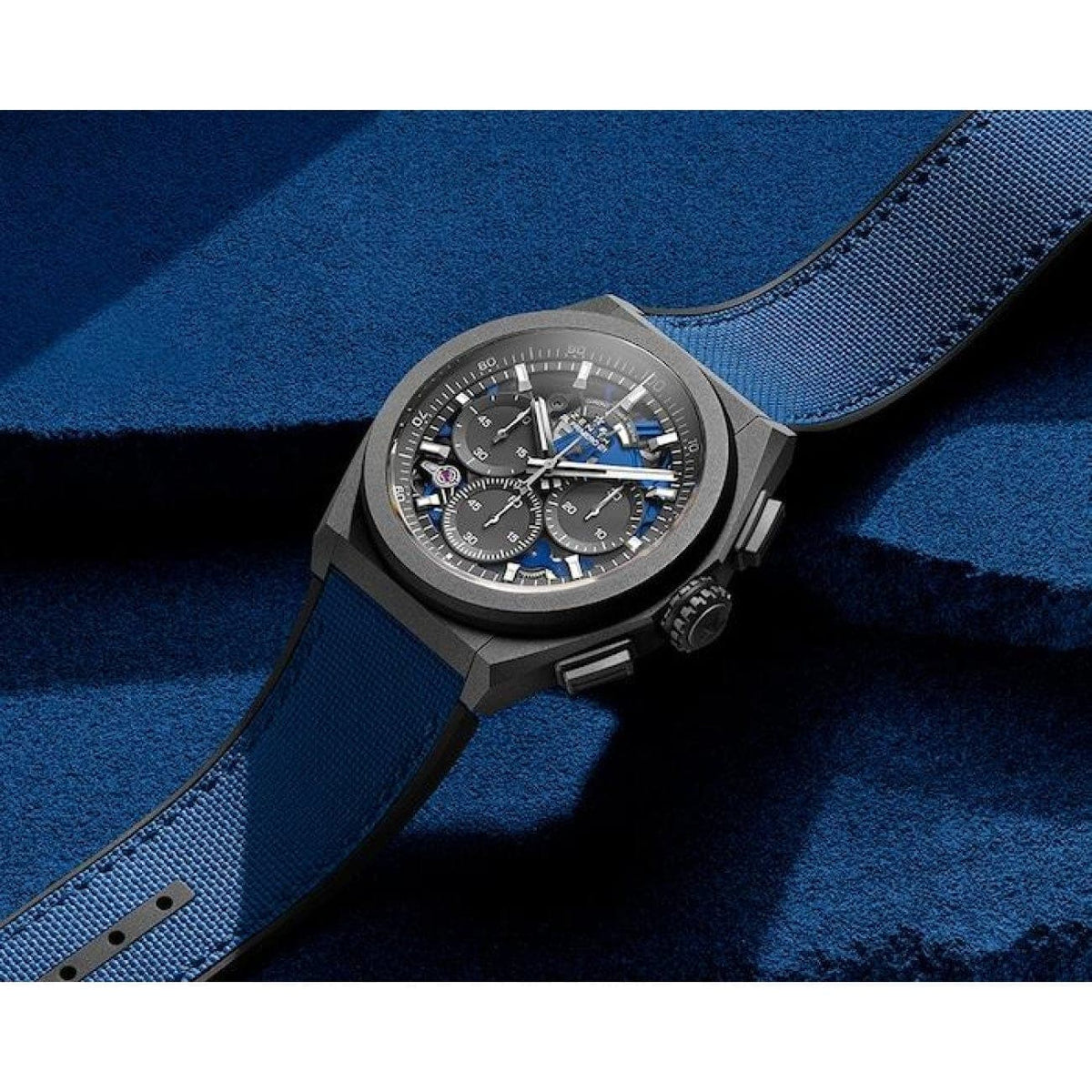 Zenith Watches - DEFY EL PRIMERO 21 ULTRABLUE | Manfredi Jewels