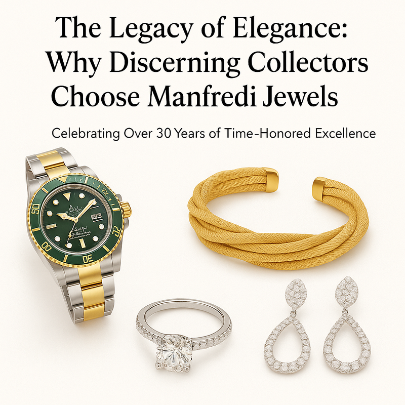 The Legacy of Elegance: Why Discerning Collectors Choose Manfredi Jewels