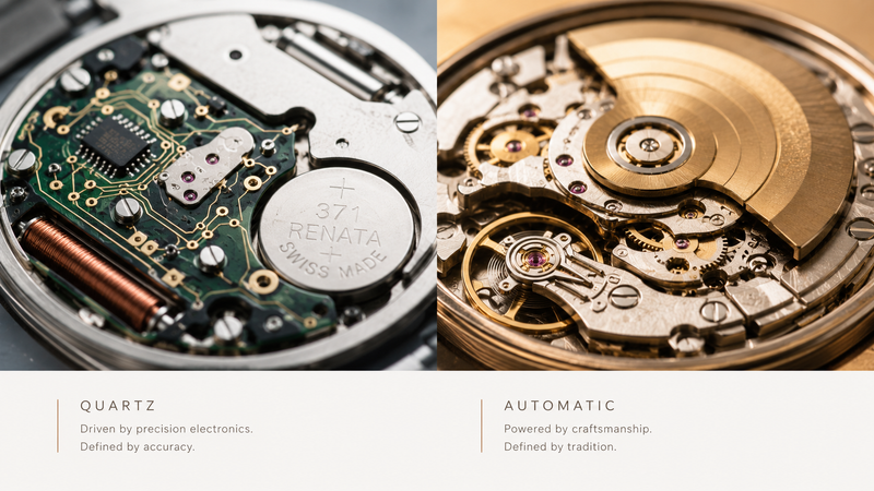 Quartz vs Automatic Watch: Key Differences Every Watch Buyer Should Know