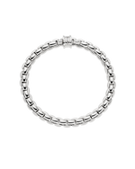 Eka 18K White Gold Flex'it Bracelet with a White Diamond