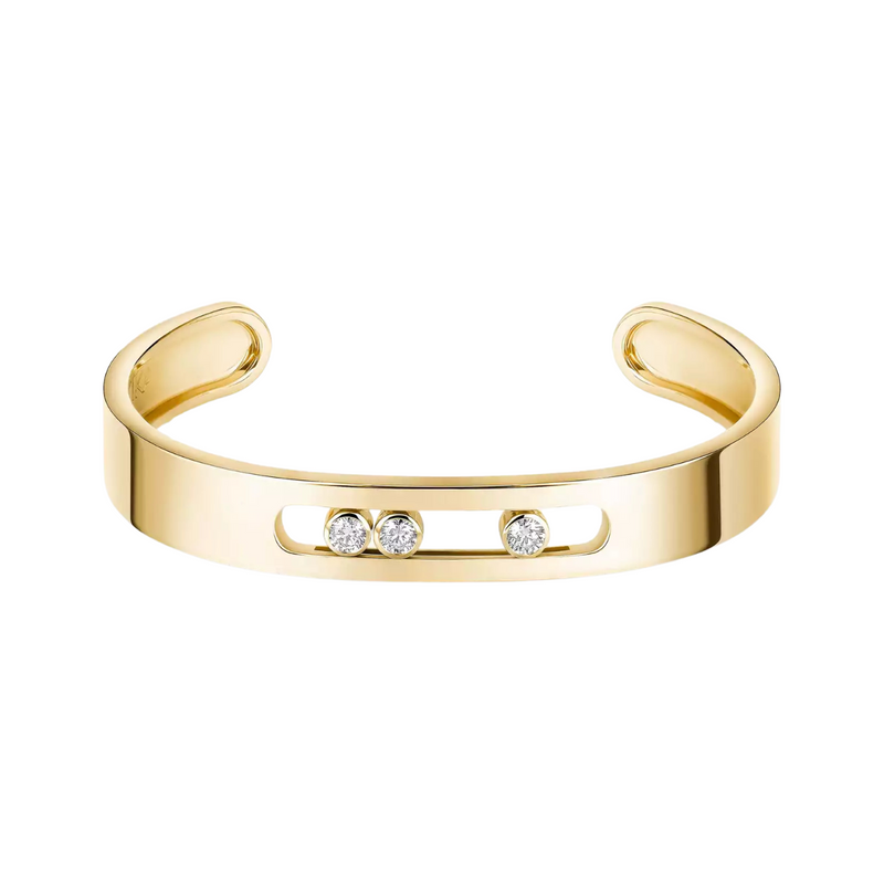 Messika - Move Joaillerie 18K Yellow Gold & Diamond Bracelet | Manfredi Jewels