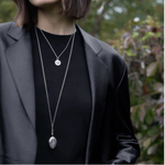 Two-Tone Four Image Pinstripe Locket