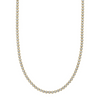 14K Yellow Gold 1.93ct Diamond Tennis Necklace