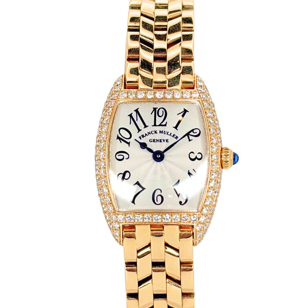 Cintrée Curvex 18K Yellow Gold Diamond Bezel