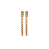 18K Yellow Gold & Diamond Flex'it Earrings