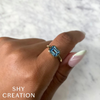 14K Yellow Gold 1.88ct Blue Topaz Ring