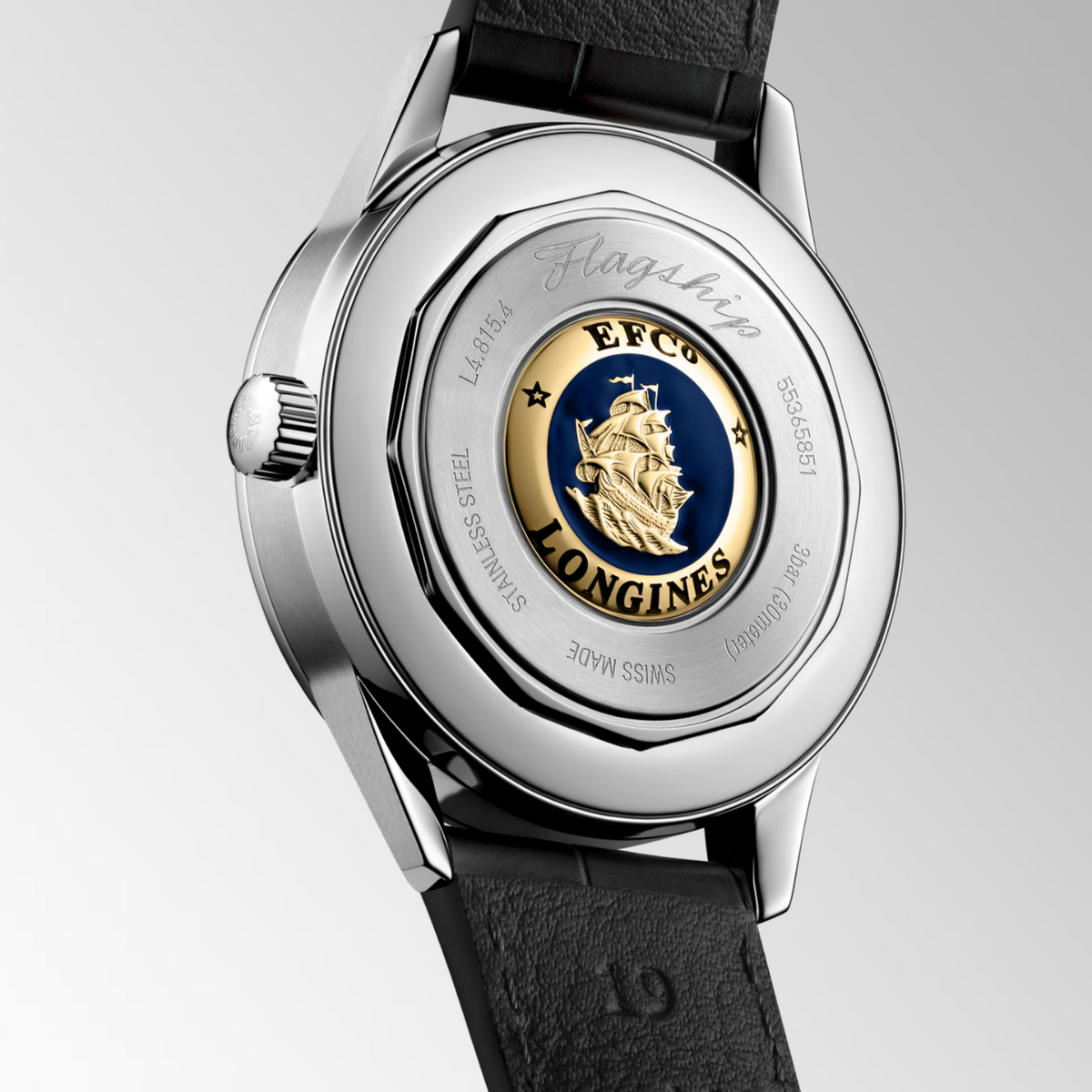 Longines Watches - FLAGSHIP HERITAGE MOONPHASE | Manfredi Jewels