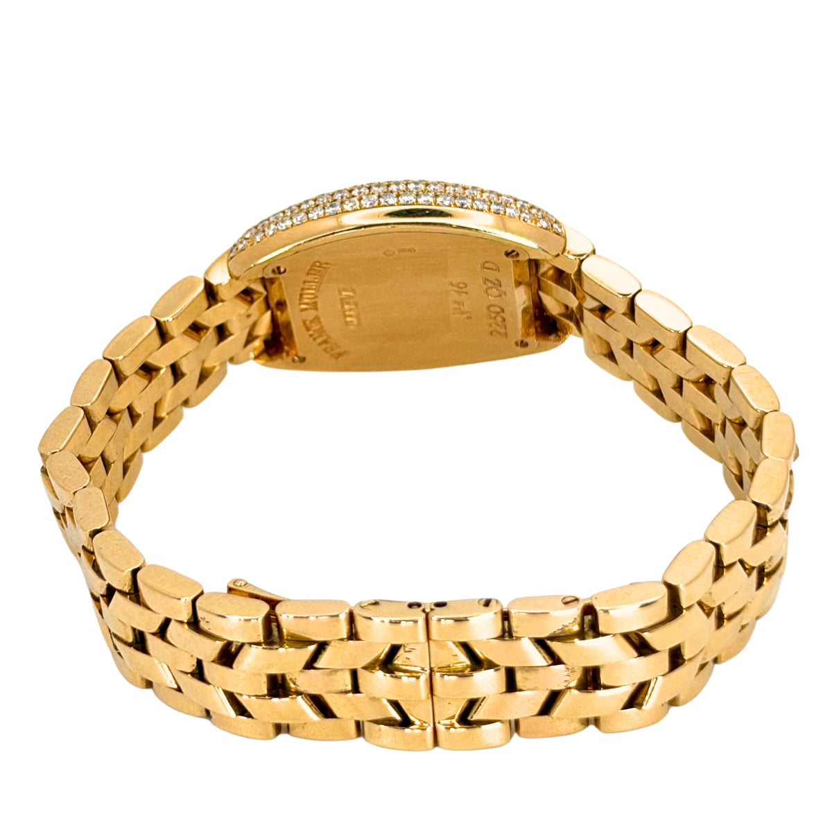 Cintrée Curvex 18K Yellow Gold Diamond Bezel