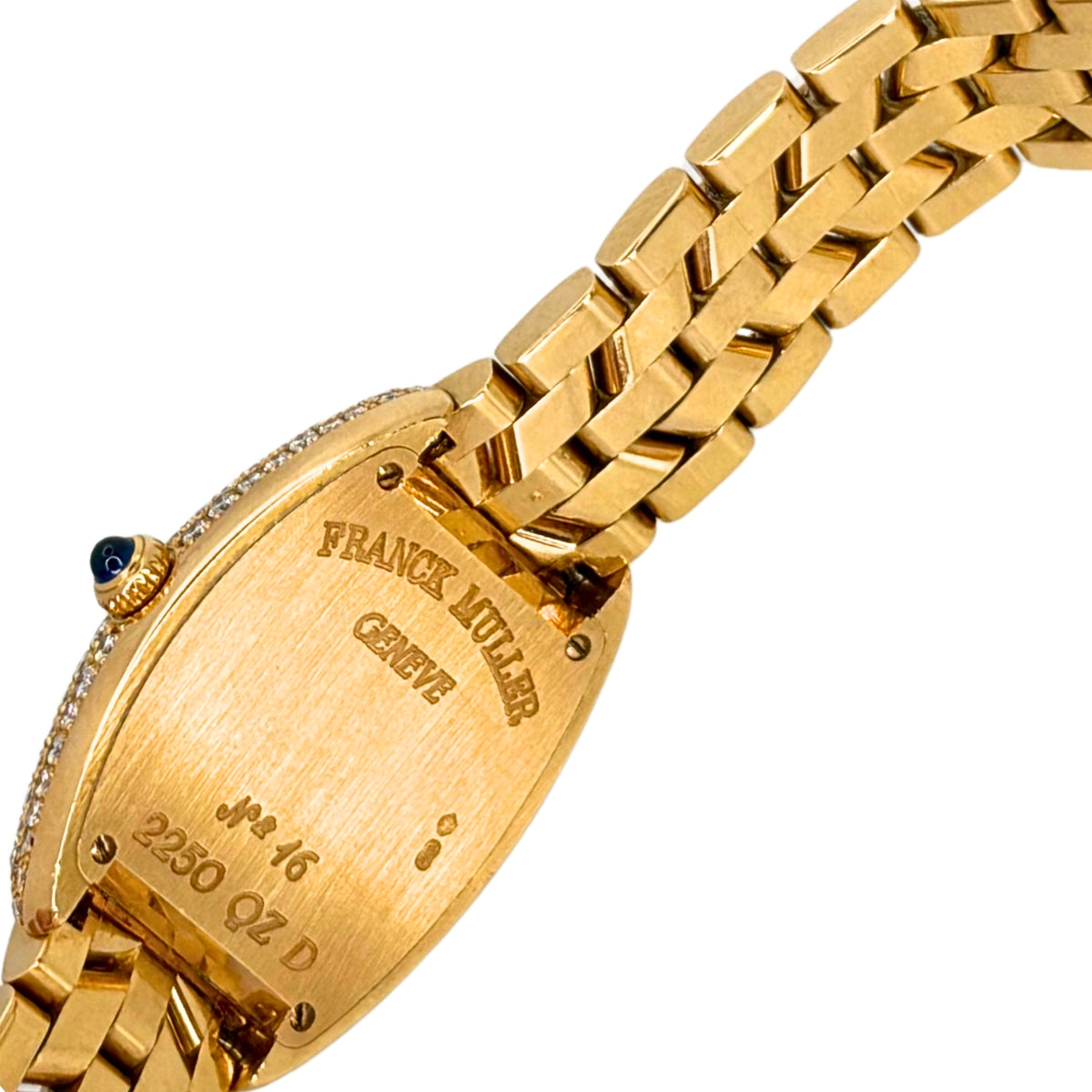 Cintrée Curvex 18K Yellow Gold Diamond Bezel