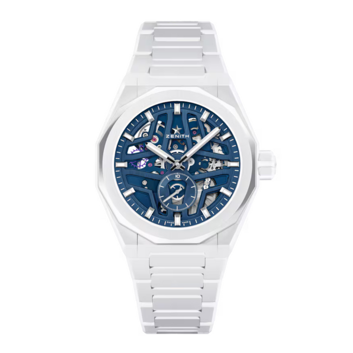 Zenith New Watches - DEFY SKYLINE SKELETON WHITE CERAMIC | Manfredi Jewels