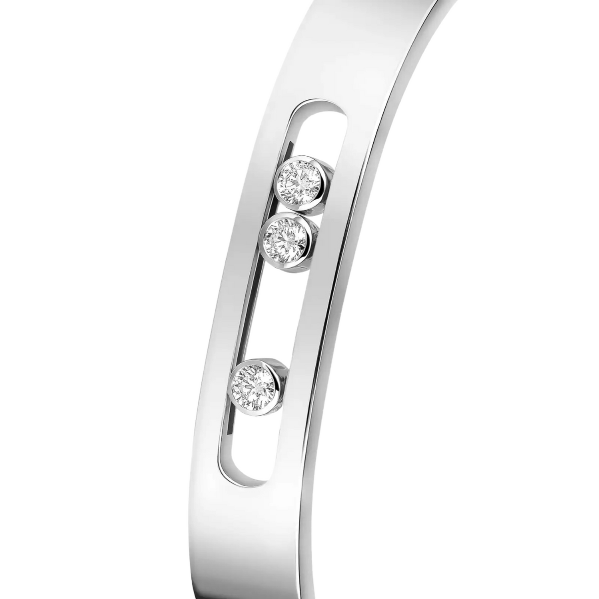 Messika Bracelet - Move Joaillerie 18K White Gold & Diamond Bracelet | Manfredi Jewels