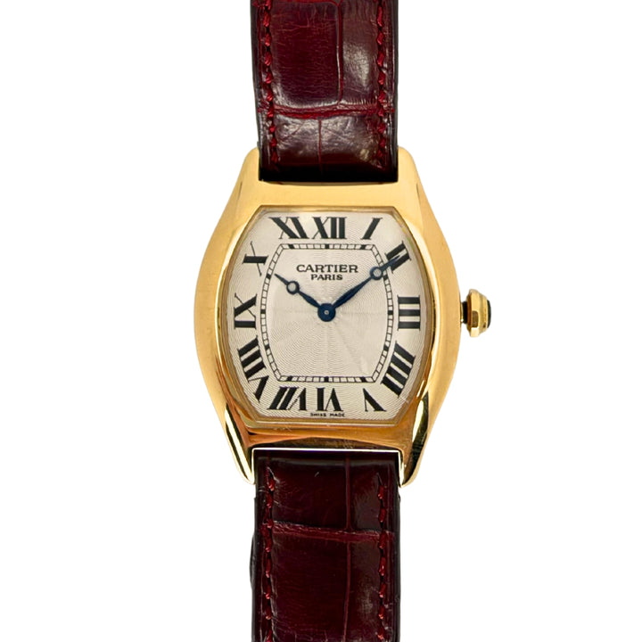 Tortue 18K Yellow Gold Silver Dial 2496C