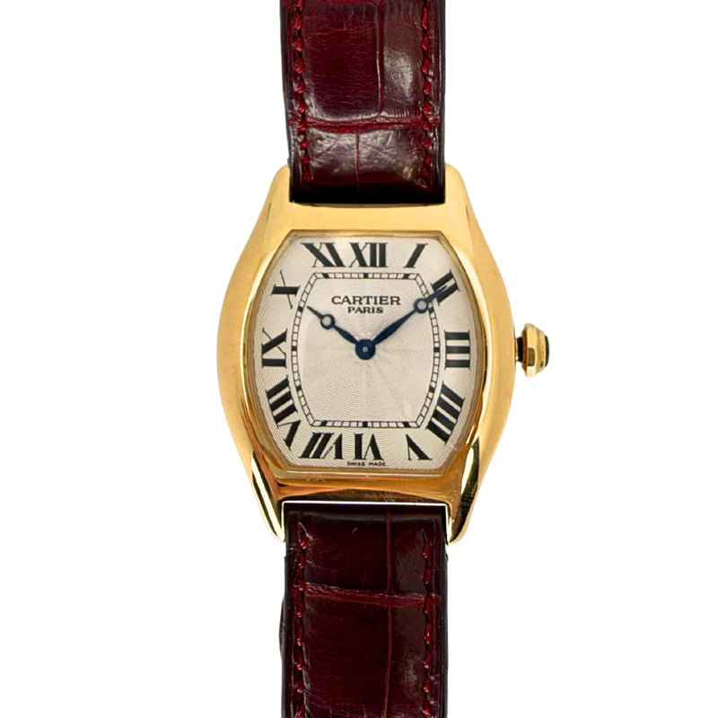 Tortue 18K Yellow Gold Silver Dial 2496C