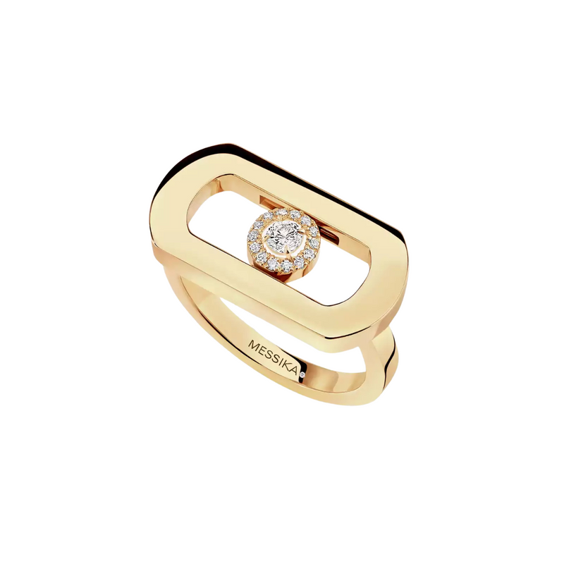 Messika Jewelry - 18K Yellow Gold & Diamond ’So Move’ Ring | Manfredi Jewels