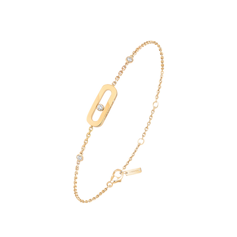 Move Uno 18K Yellow Gold Diamond Bracelet