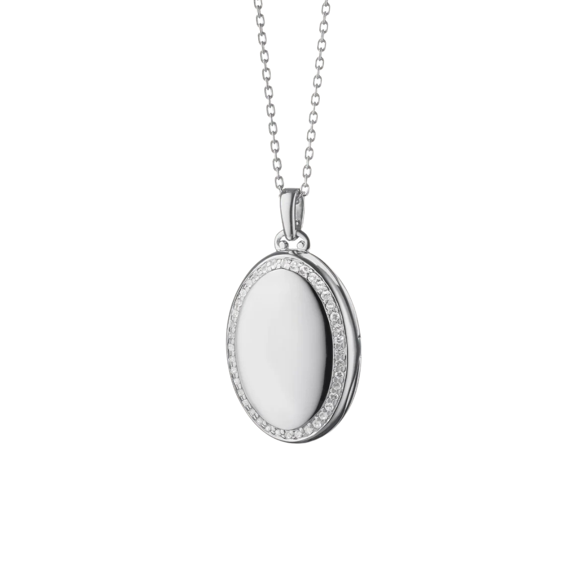 Monica Rich Kosann Jewelry - The Four Image ’Midi’ Sapphire Locket | Manfredi Jewels