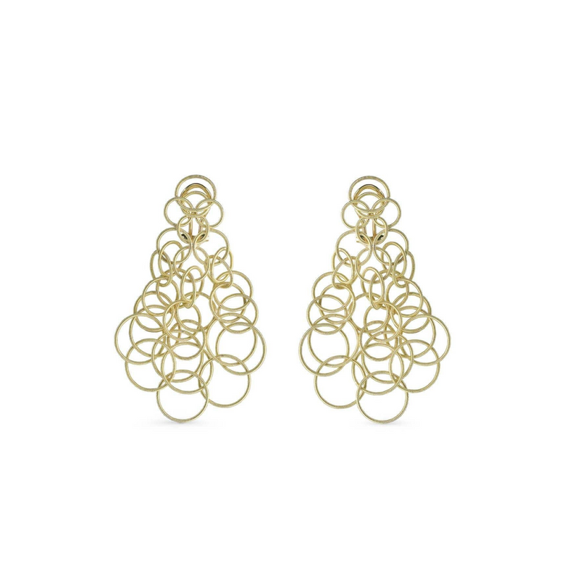 Buccellati Jewelry - Hawaii 18K Yellow Gold Drop Earrings | Manfredi Jewels