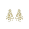 Hawaii 18K Yellow Gold Drop Earrings