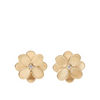 Petali 18K Yellow Gold Diamond Flower Stud Earrings