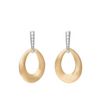Lucia 18K Yellow Gold Diamond Loop Earrings