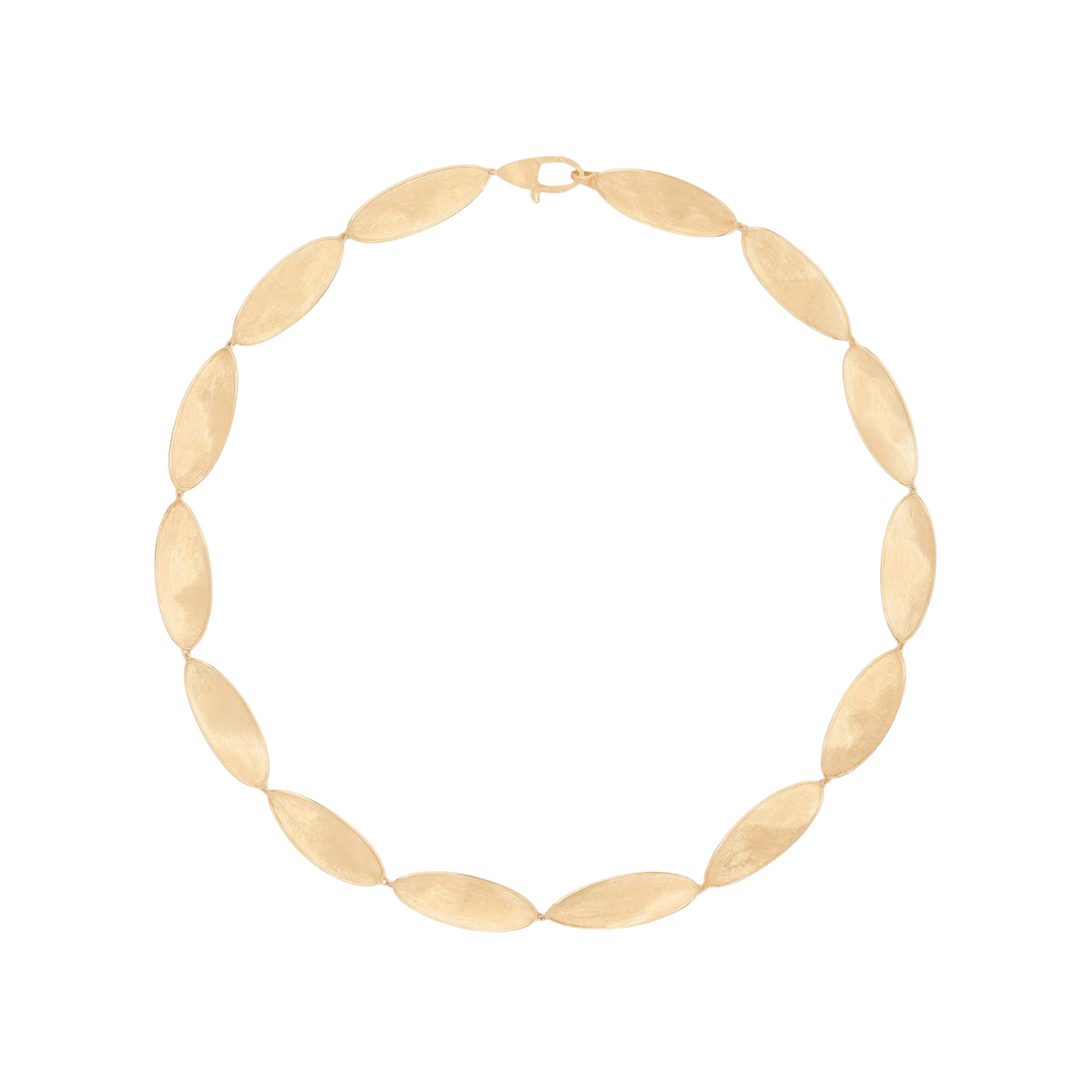 Marco Bicego Jewelry - Lunaria 18K Yellow Gold Collar Necklace | Manfredi Jewels