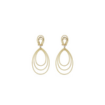 Hawaii 18K Yellow Gold Earrings